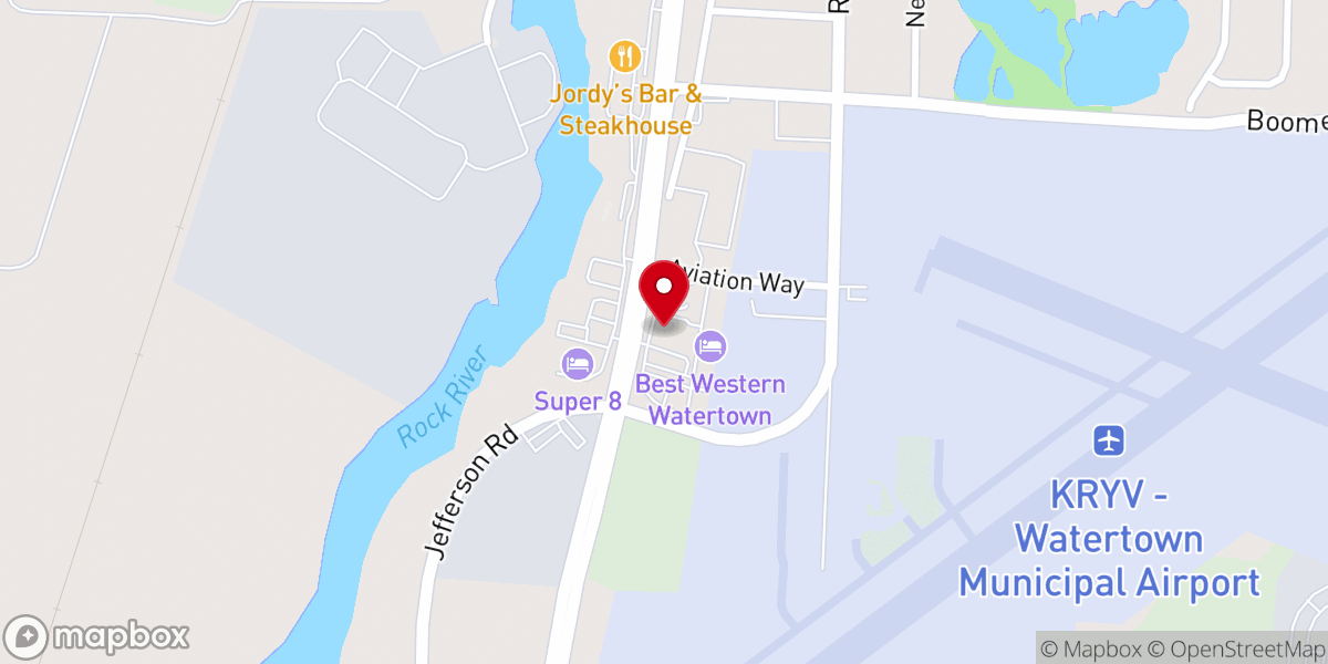 Map showing location of The Scrambled Yolk