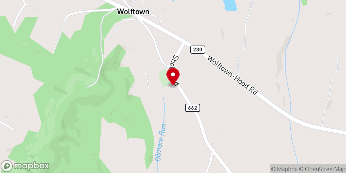 Map showing location of Rose Park United Methodist Church