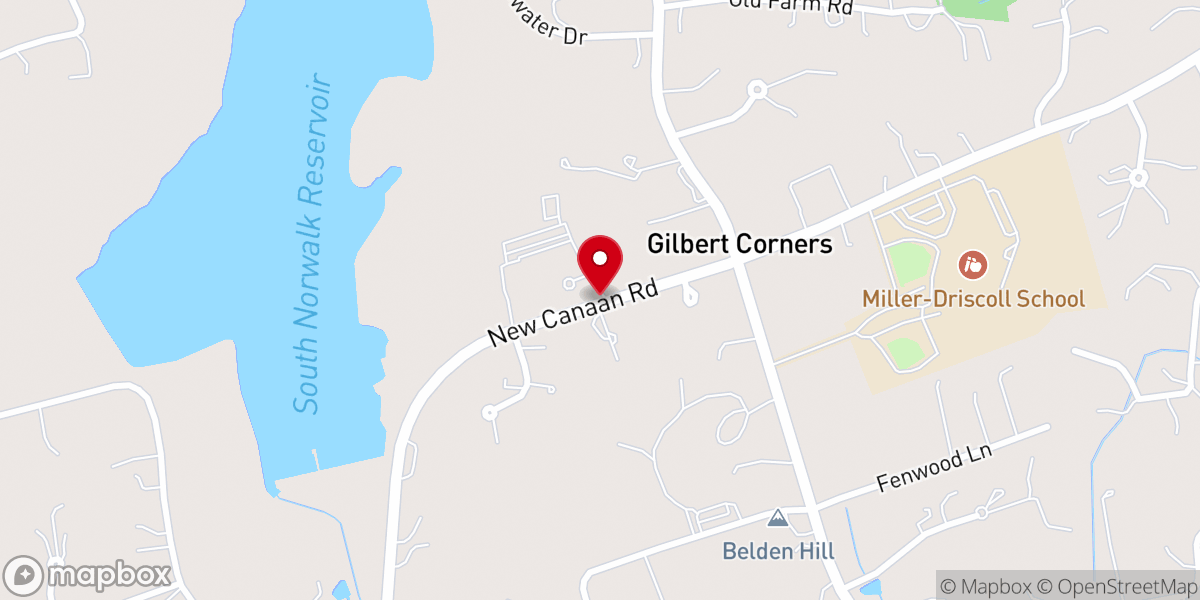 Map showing location of Saint Matthews Episcopal Church