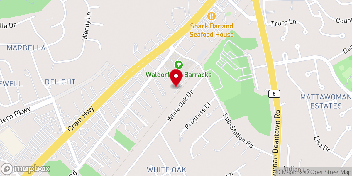 Map showing location of His Anointed Christian Church