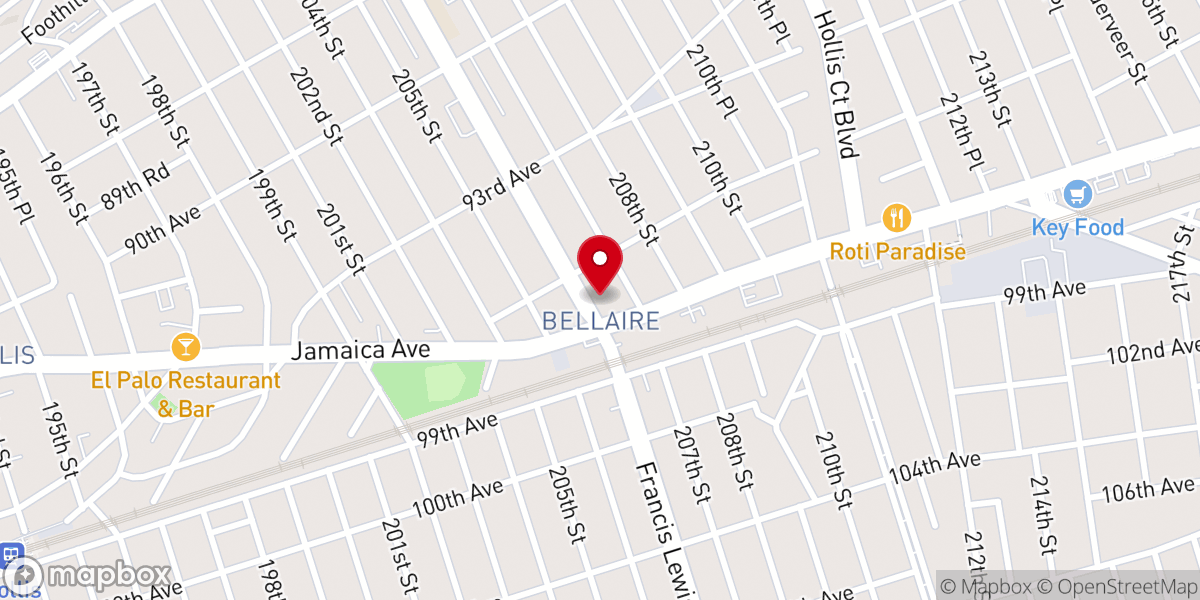 Map showing location of The Excelling Church