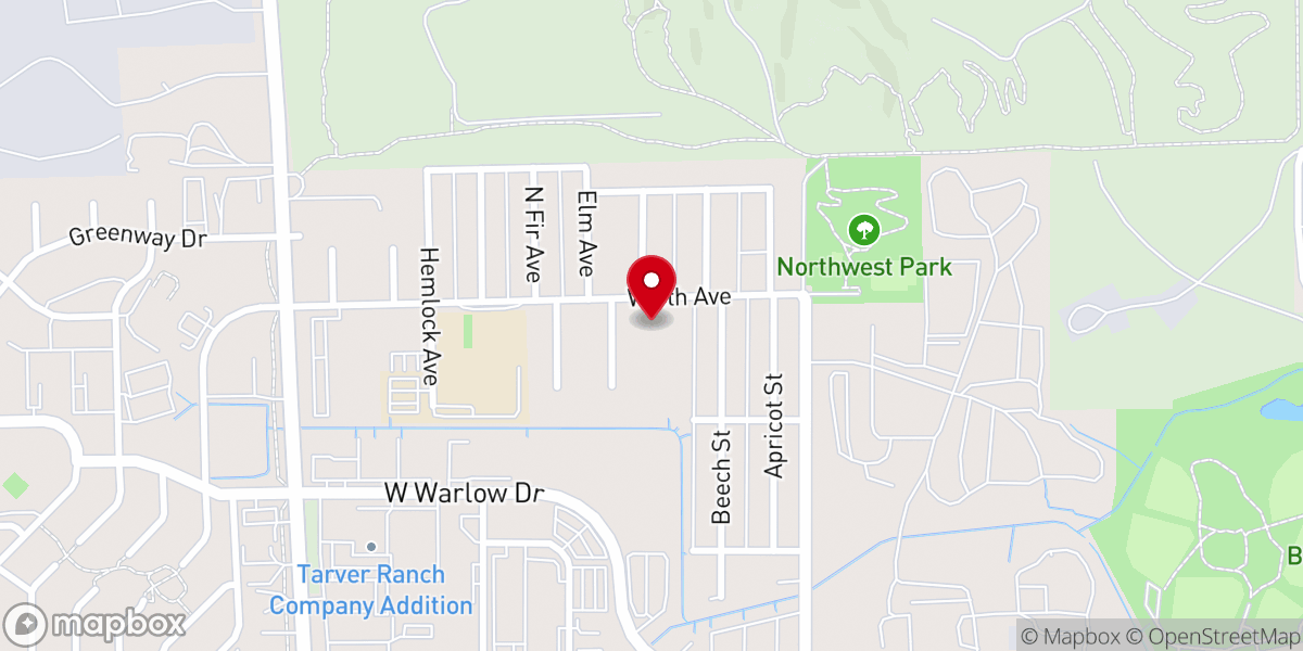 Map showing location of Young Life