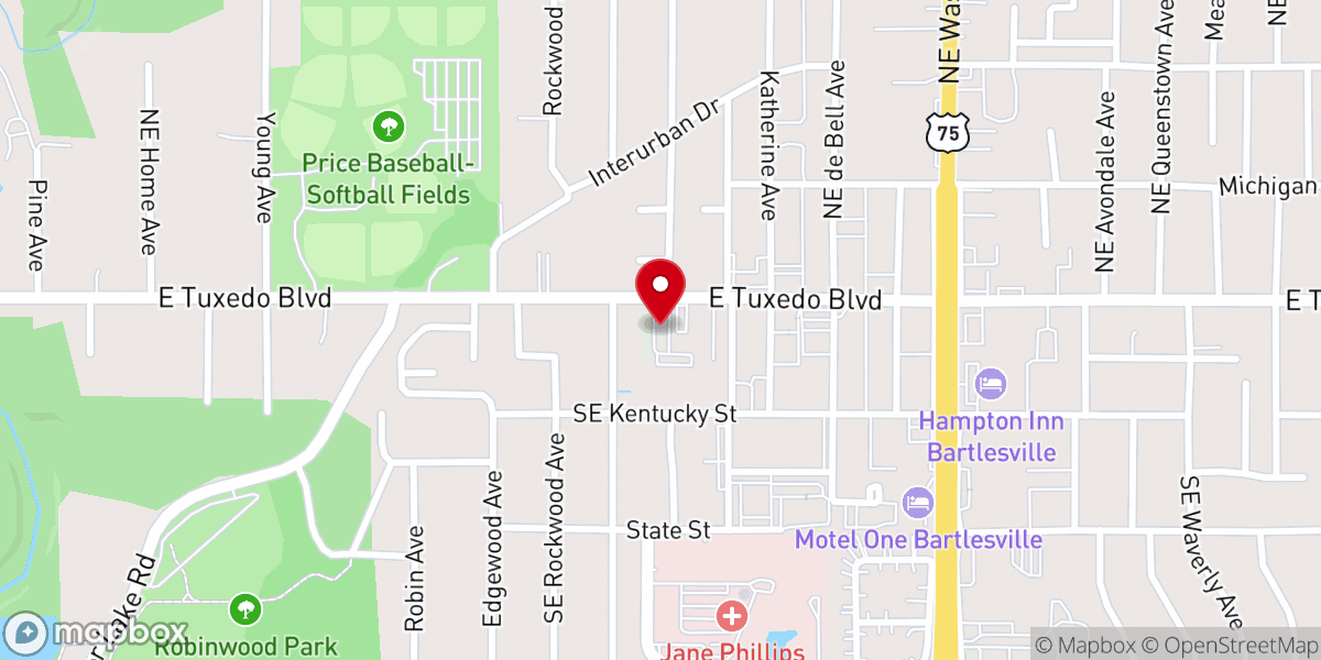 Map showing location of Pathway Christian Church