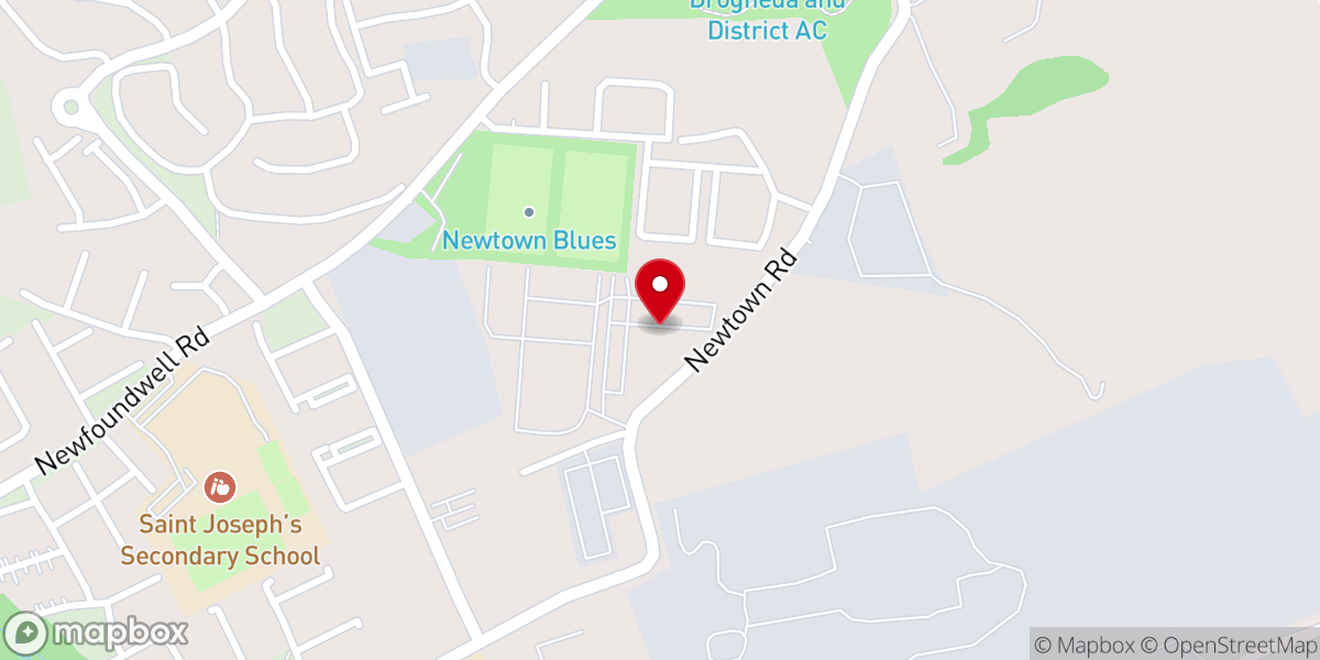 Map showing location of RCCG Sanctuary For All Nations (SFAN) - Drogheda Church