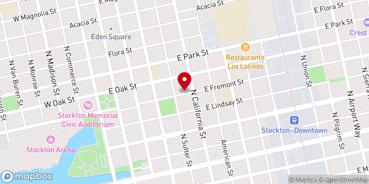 Map showing location of Jesus the Love of God Church