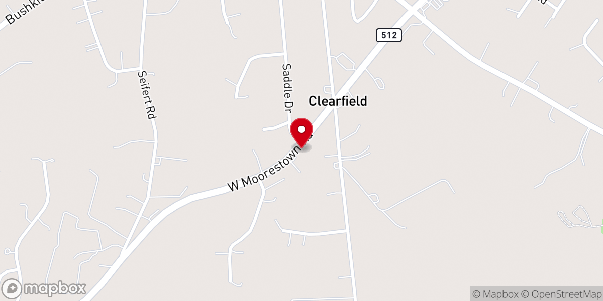 Map showing location of Holy Nativity Catholic Church