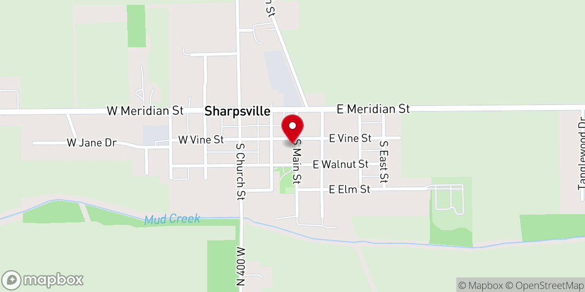 Map showing location of Teen Blast Ministries