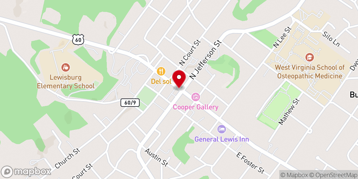 Map showing location of Grimmett Robert W