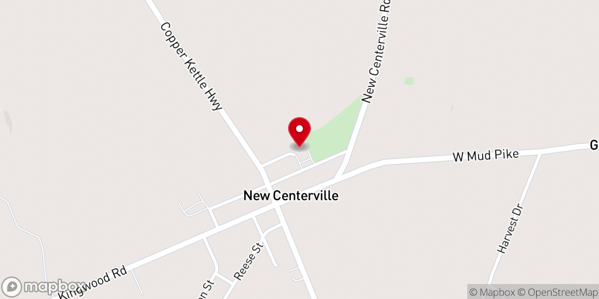 Map showing location of Messiah Lutheran Church