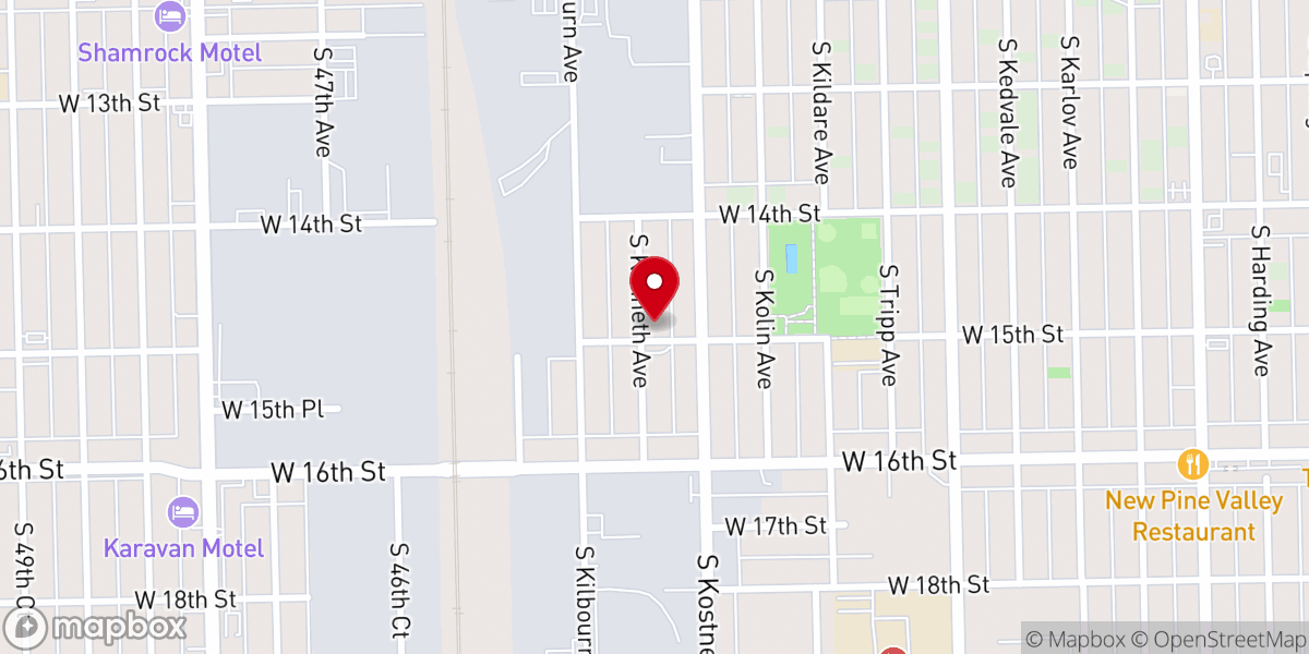 Map showing location of Grace Memorial Church