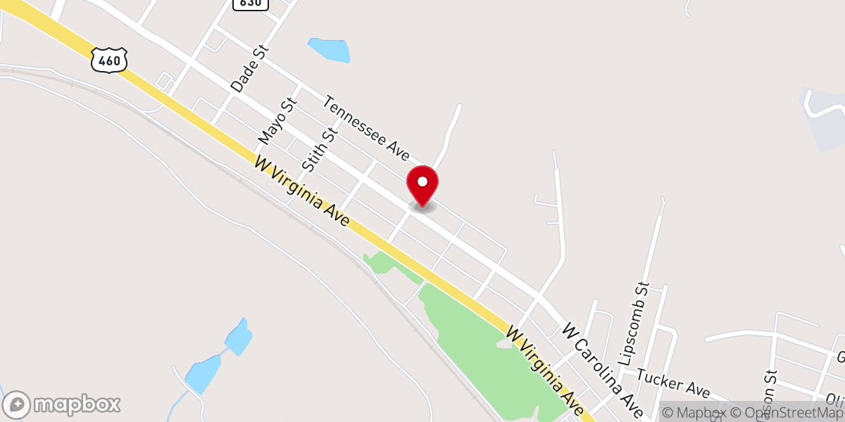 Map showing location of Christ Community Church