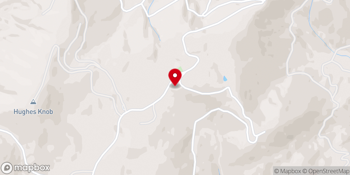 Map showing location of Double Springs Church of God