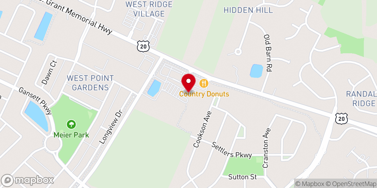 Map showing location of Good Shepherd Lutheran Church & Preschool