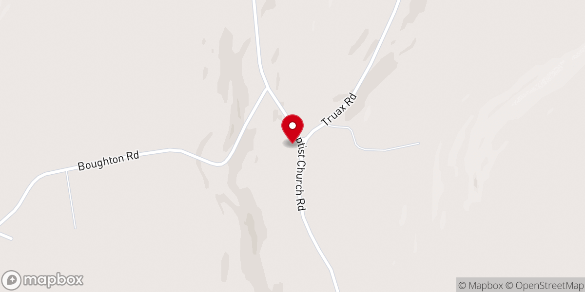Map showing location of First Summit Baptist Church