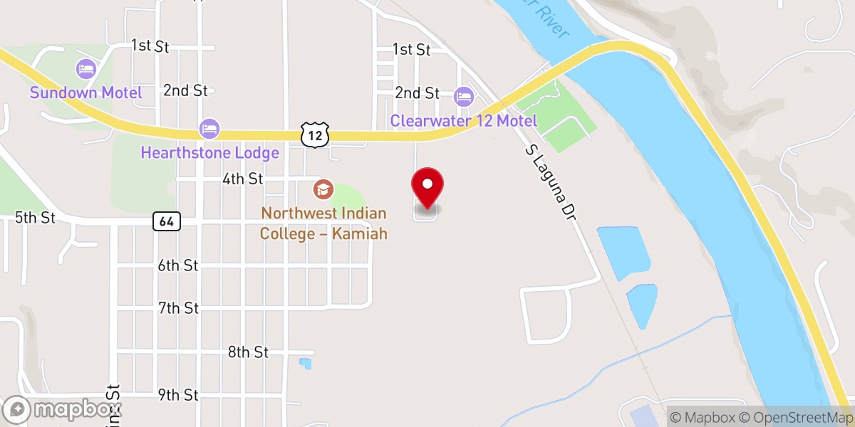 Map showing location of Second Indian Presbyterian Church