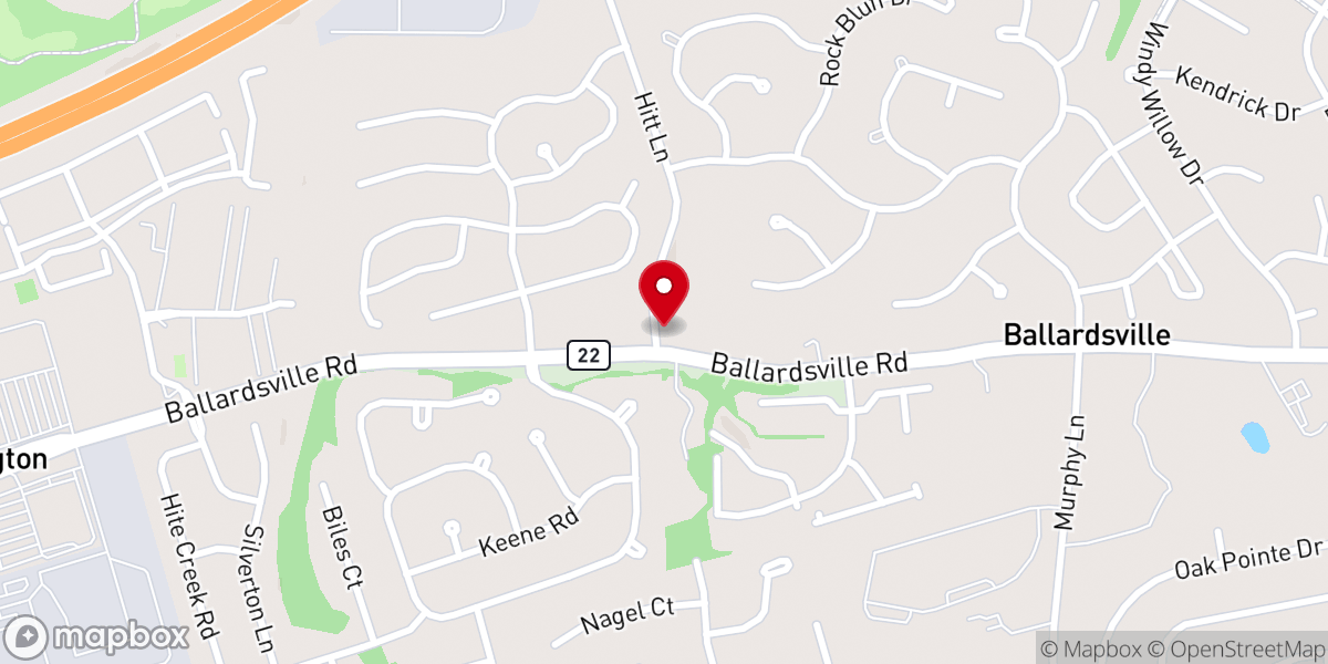 Map showing location of Taylortown A.M.E. Zion Church