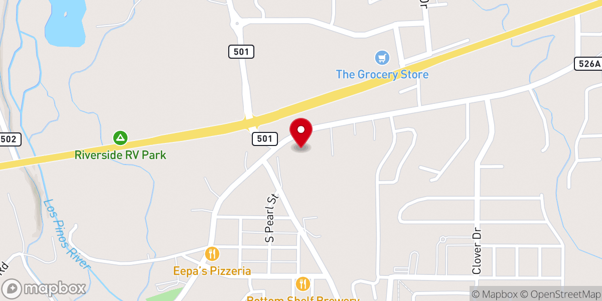 Map showing location of The Church of Jesus Christ of Latter-day Saints
