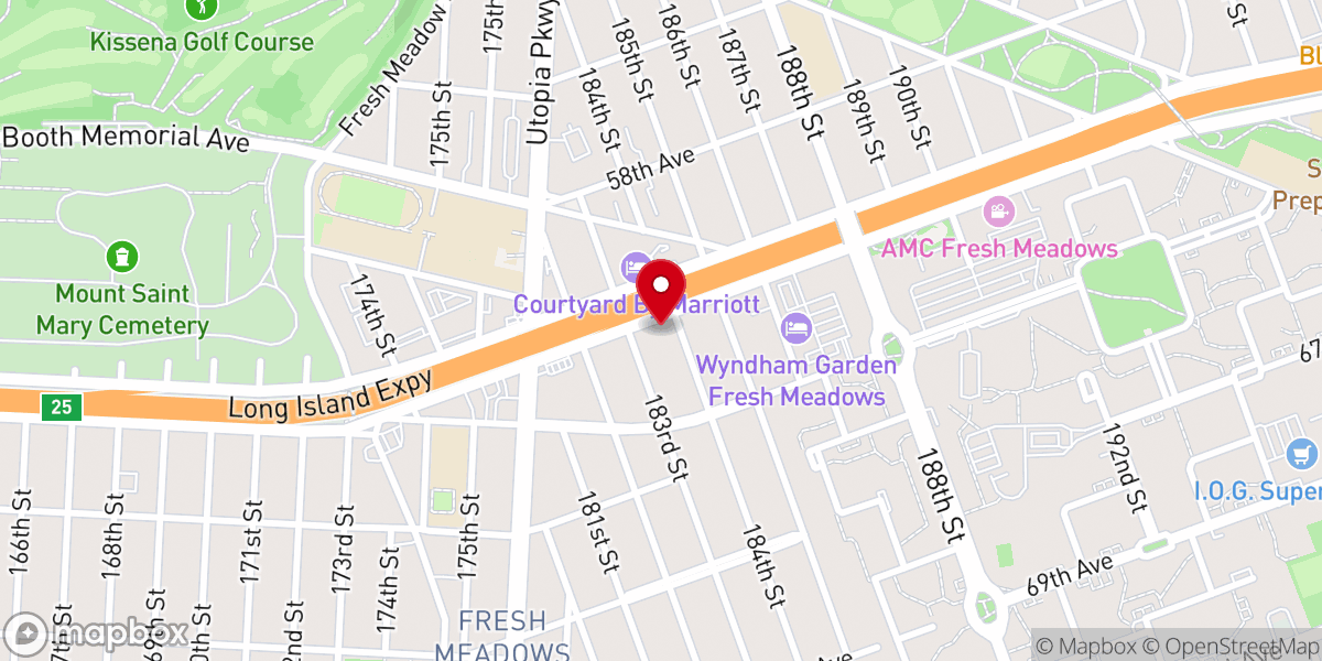 Map showing location of Shion Seong Korean Presbyterian Church