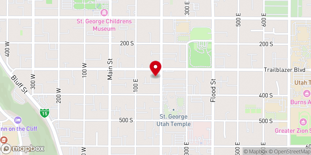 Map showing location of Ministerios Amor en Accion