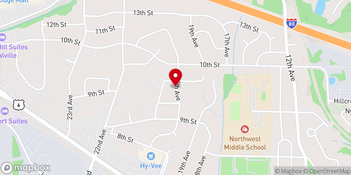 Map showing location of New Song Episcopal Church