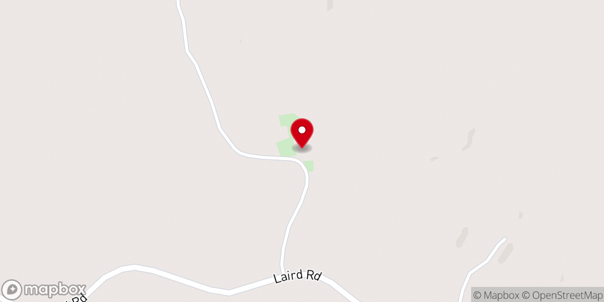 Map showing location of Ramah Baptist Church