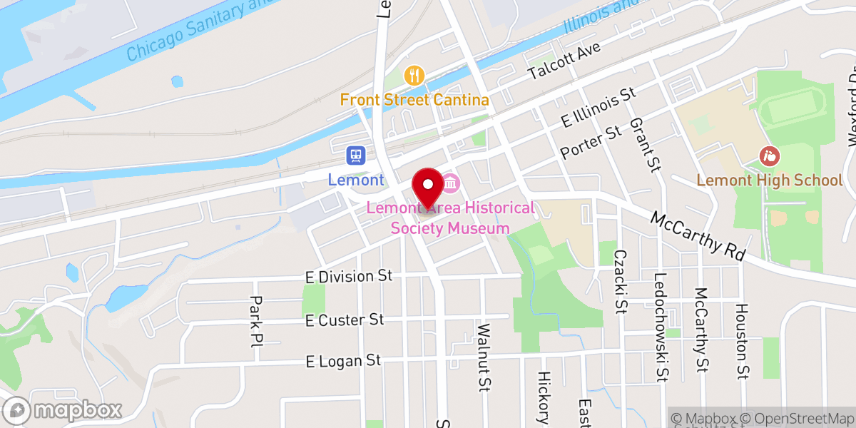 Map showing location of St Patrick Catholic Church CCD