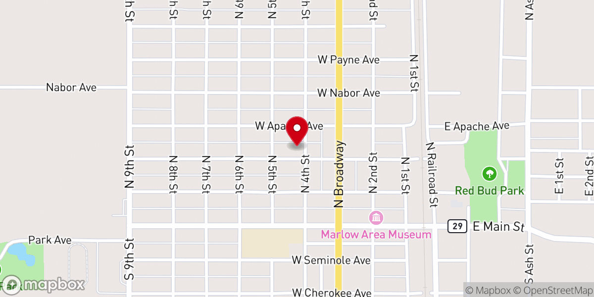 Map showing location of Immaculate Conception Church