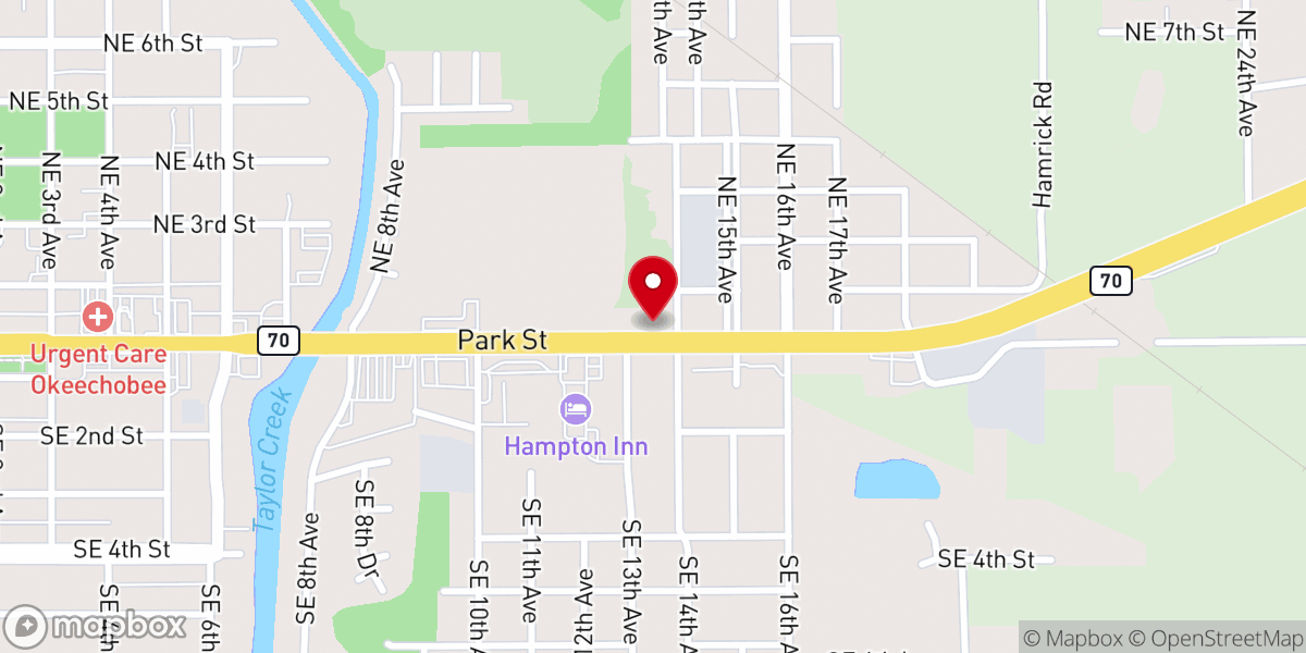 Map showing location of Bible Truth Tabernacle