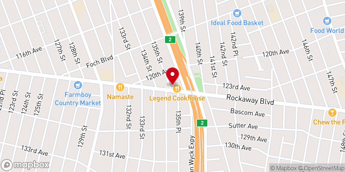 Map showing location of Cogic