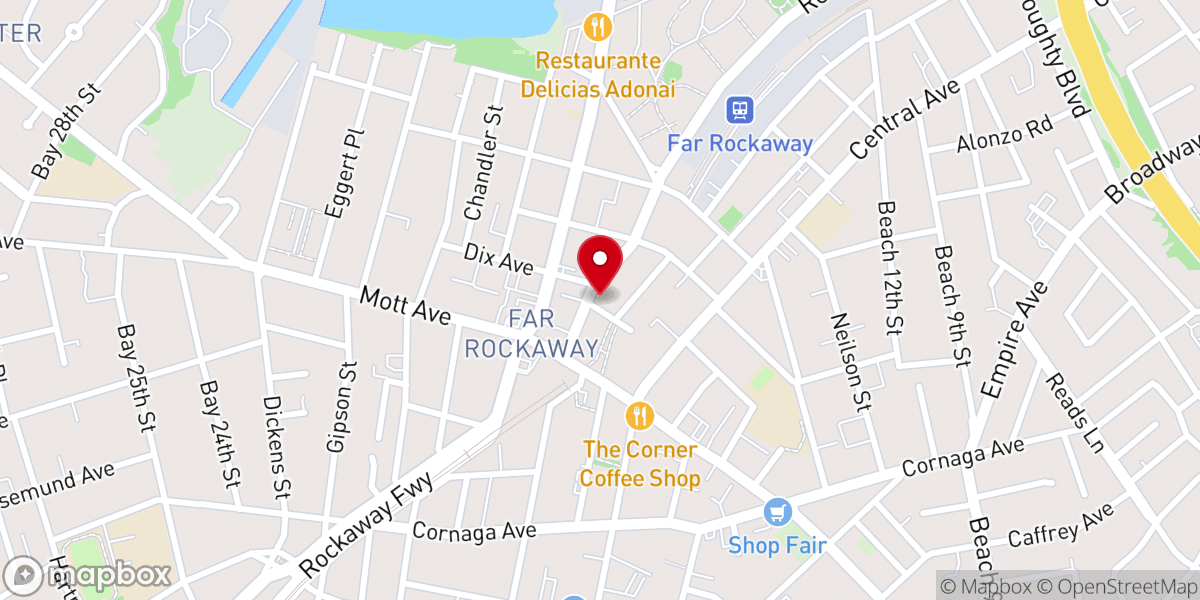 Map showing location of Living Rock Ministries
