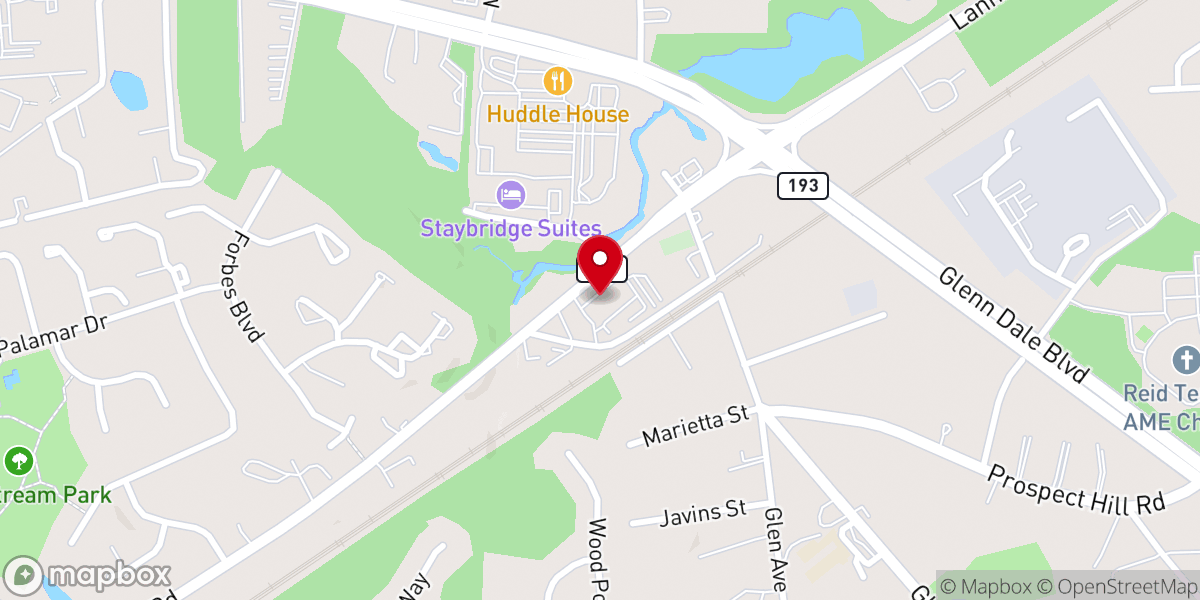 Map showing location of Liberty Ministry International USA
