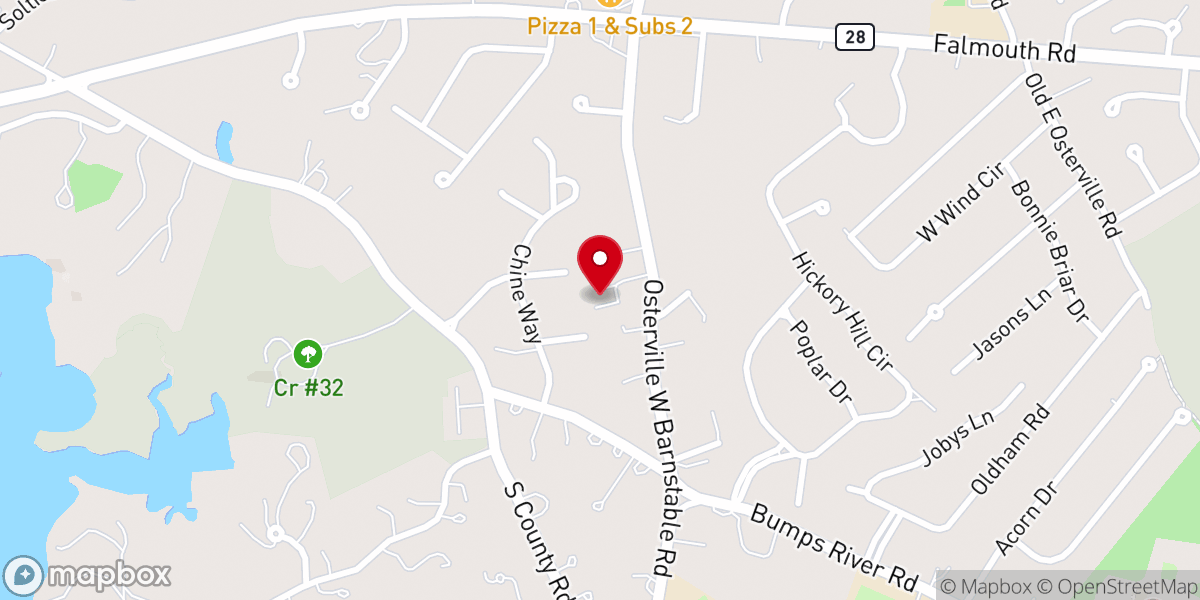 Map showing location of CapeFaith Church