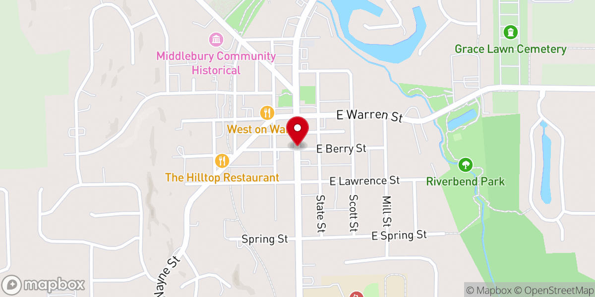 Map showing location of Avenue of Hope Inc