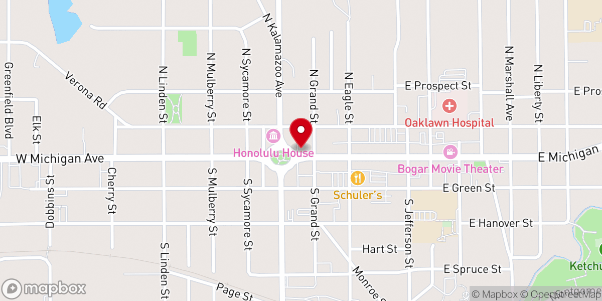 Map showing location of We Humble Ourselves Inc