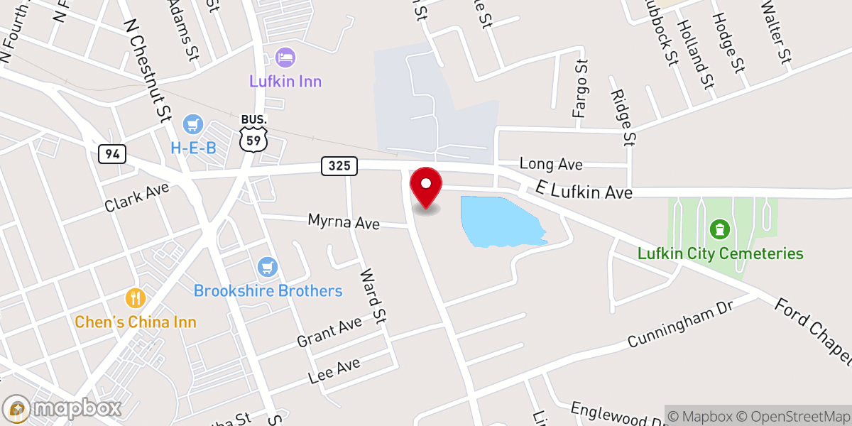 Map showing location of Harbor Light Church