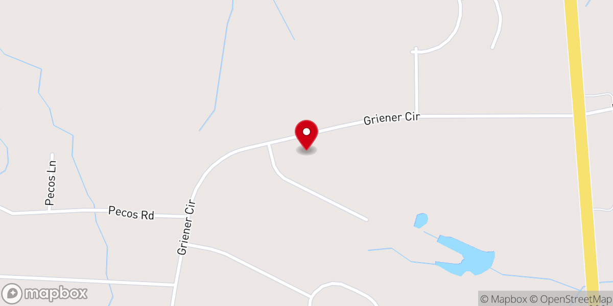 Map showing location of Csra Kids for Christ