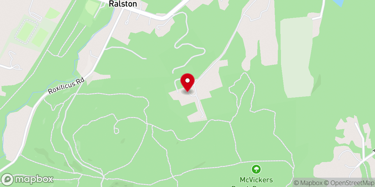 Map showing location of Community of St John Baptist