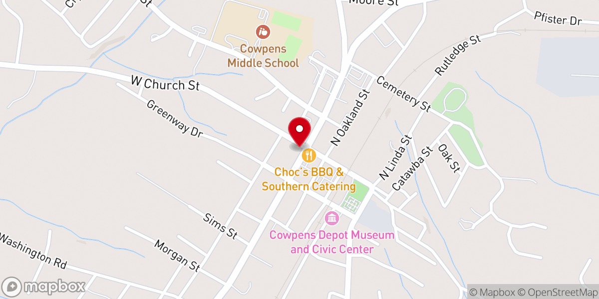 Map showing location of Jesus Reigns Ministries