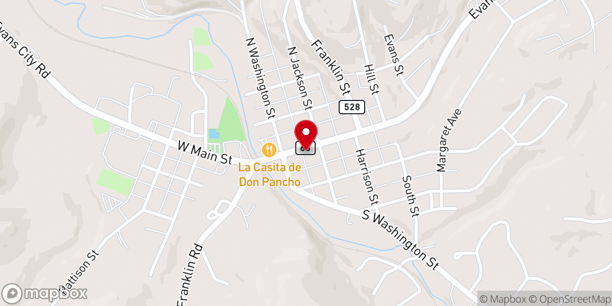 Map showing location of Amazing Grace Books & Gifts by Gospa Missions