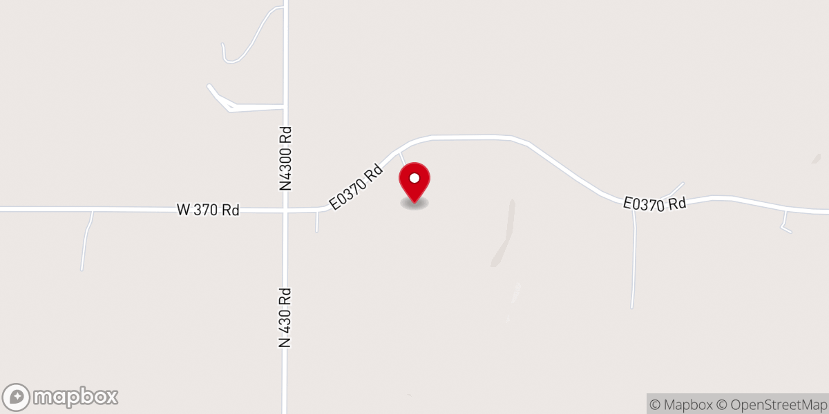 Map showing location of Pleasant Hope Baptist Church