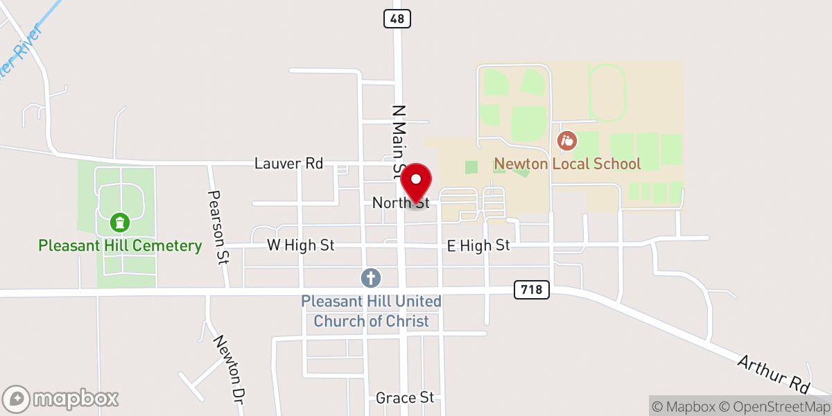 Map showing location of The Chouse