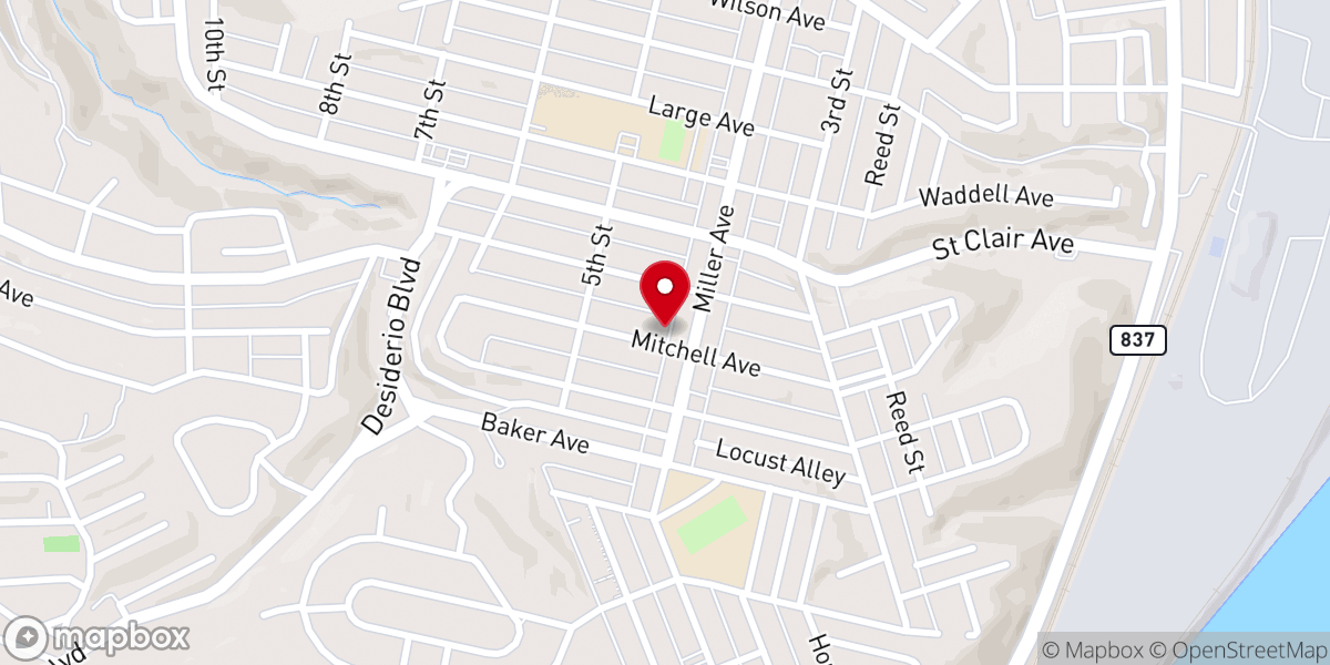 Map showing location of Come Ministry