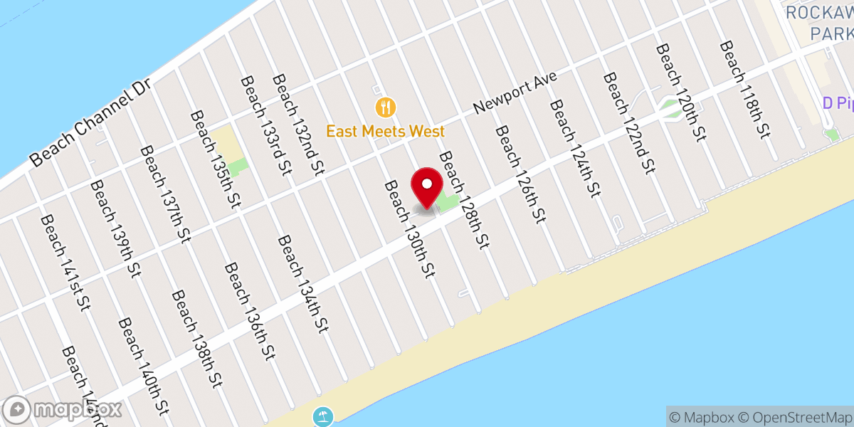 Map showing location of Church of Saint Francis DeSales