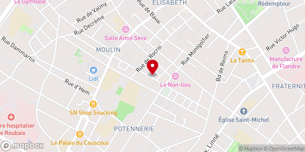Map showing location of Chapelle de la Potennerie (CHAPELLES&CO)
