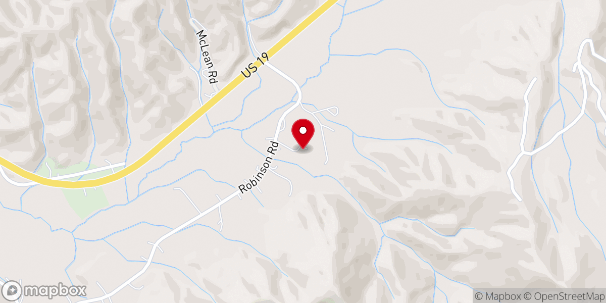 Map showing location of Cornerstone Church
