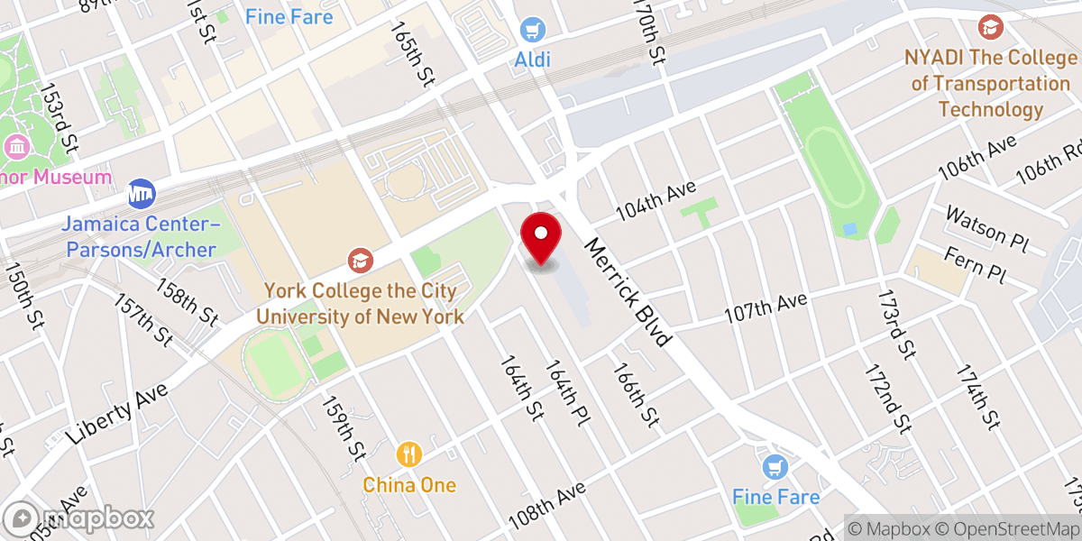 Map showing location of VITAL Church NYC