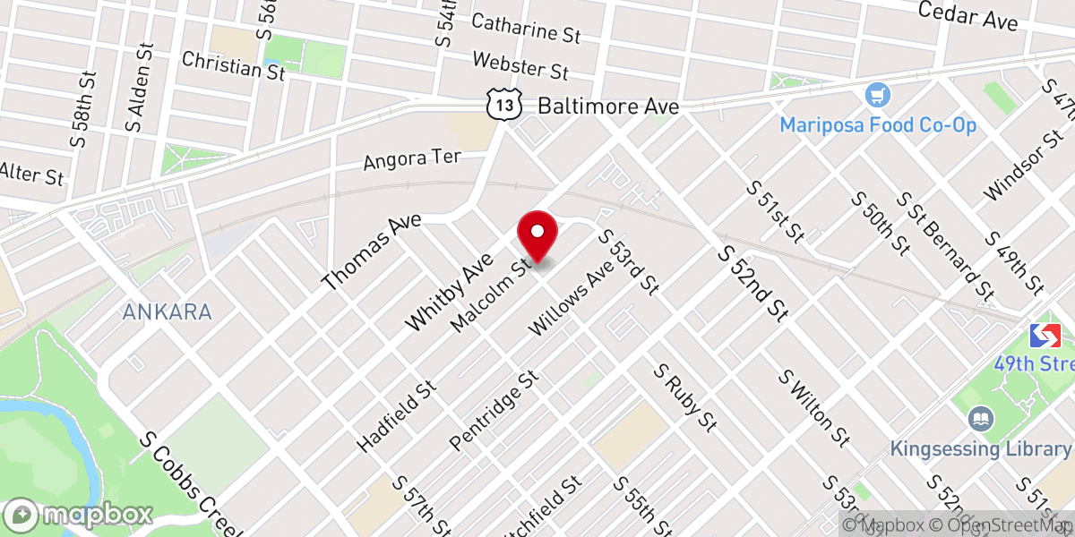 Map showing location of Revelation of the Cross Ministries Inc