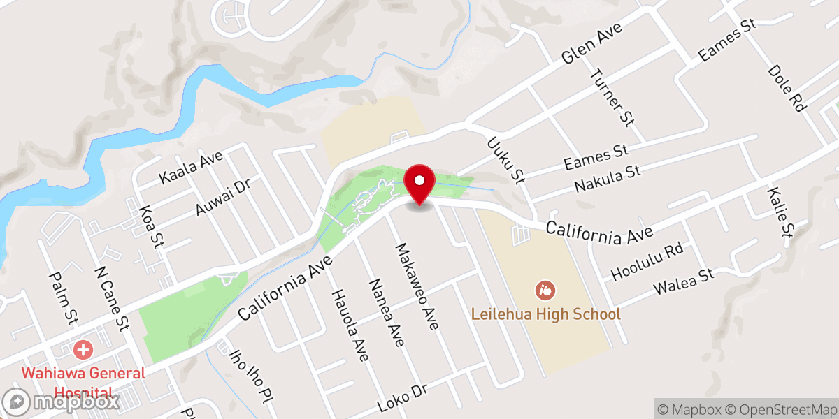 Map showing location of Our Lady of Sorrows
