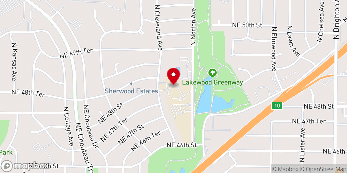 Map showing location of St. Gabriel Archangel Parish