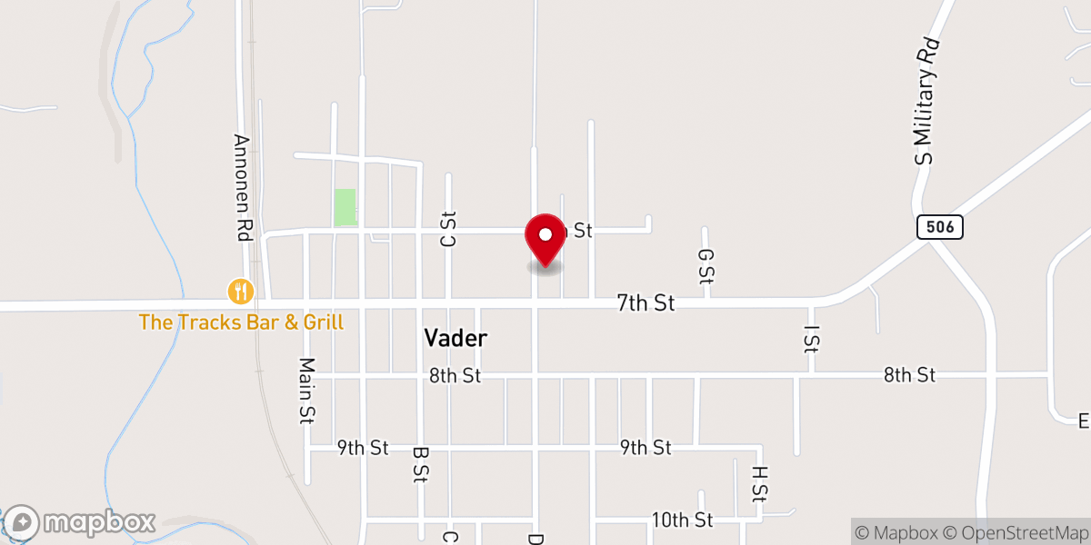 Map showing location of Grace United Methodist Church